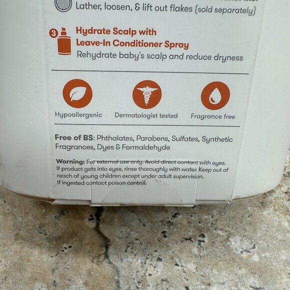 2X Frida Baby Oh Cr*p! Cradle Cap Scalp Mask & Leave-In Conditioner Spray New - Picture 7 of 10